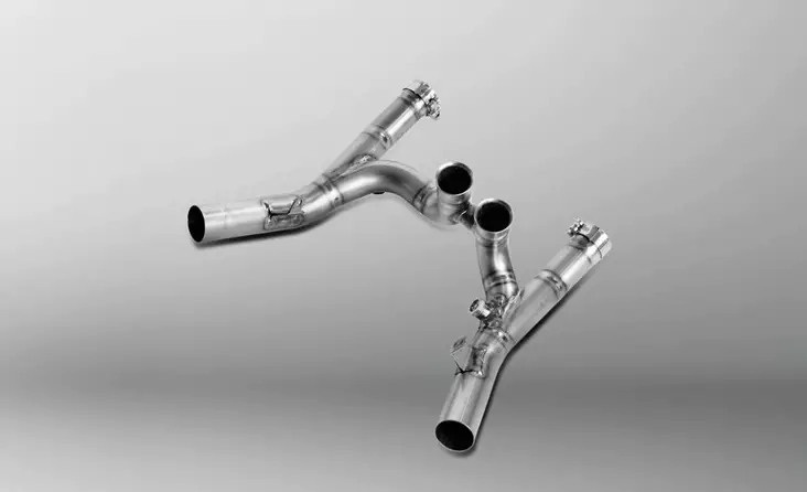 Akrapovic Collector (Titanium) VMAX 2009 - Midpipes - D25768 - 1