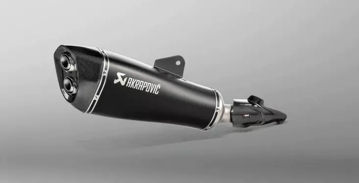 Akrapovic Slip-on Line Titanium (Svart) - Ljuddämpare - D256098 - 1