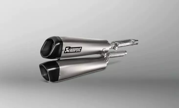 Akrapovic Slip-on Line (Titanium) Triump - Ljuddämpare - D338838 - 1