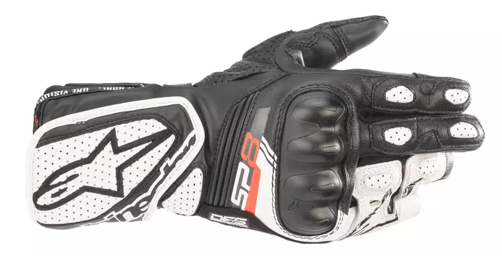 Alpinestars Handske Dam SP-8 v3 Svart/Vi - MC Skinnhandskar - D355878 - 1