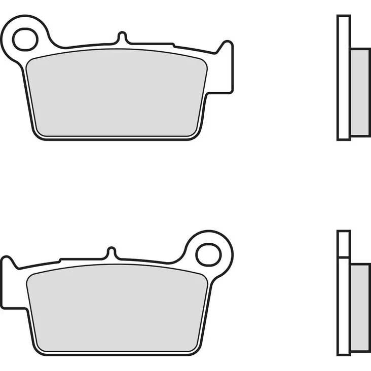 Brembo Bromsbelägg Sintered Off-Road - Bromsbelägg - D6218 - 1