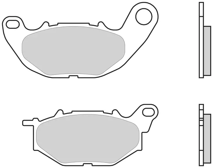 Brembo Bromsklossats Sintered Fram Road - Bromsbelägg - D89838 - 1