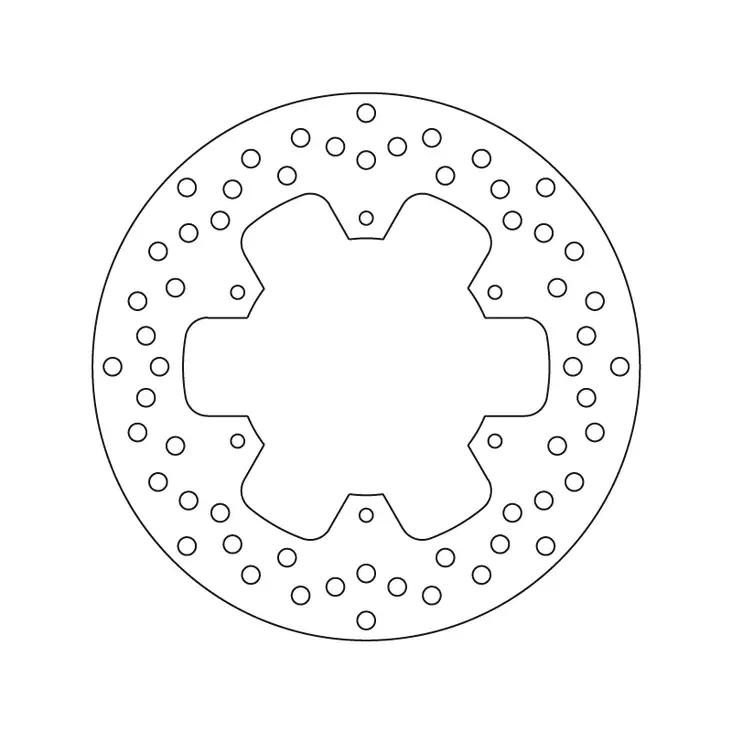 Brembo Serie Oro bromsskiva - Bromsskivor - D6288 - 1