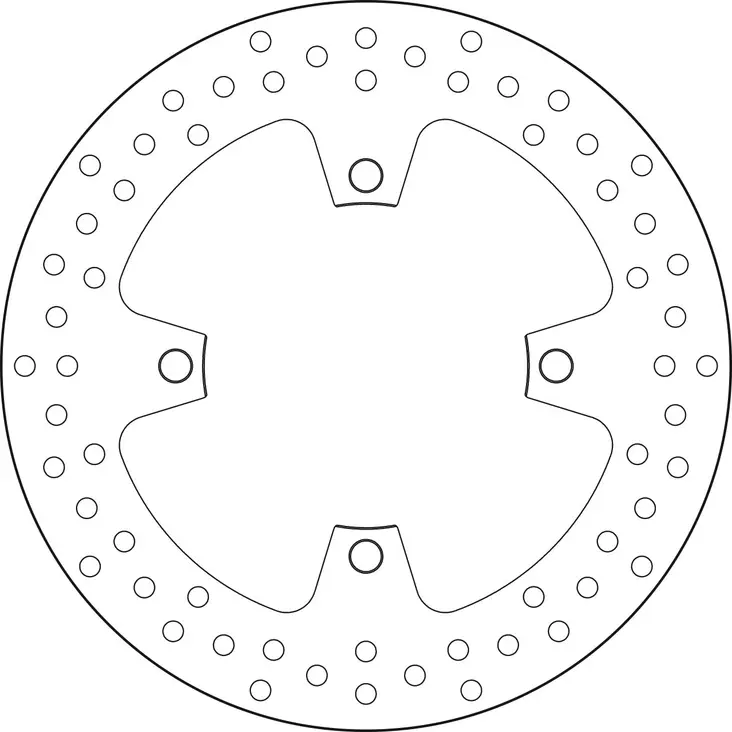 Brembo Serie Oro bromsskiva - Bromsskivor - D88208 - 1