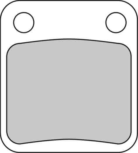 Ferodo brombklossats Sinter Grip: Honda - Bromsbelägg - D475698 - 1