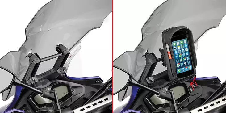 Givi Fairing upper bracket behind the wi - Tillbehör till Mobiltelefon - D120138 - 1