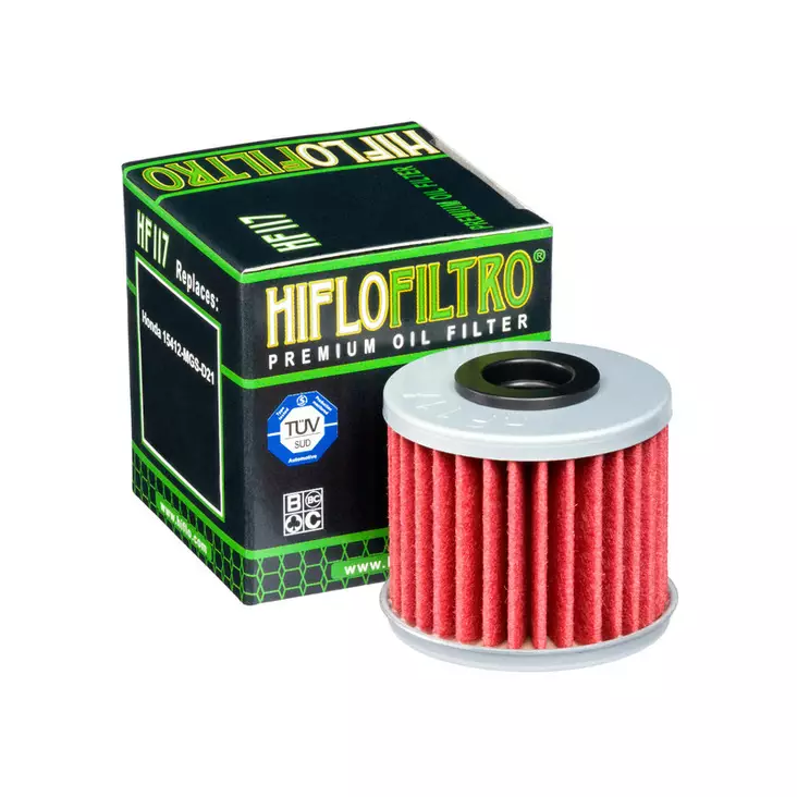 Hiflo oljefilter HF117 - Oljefilter - D116248 - 1