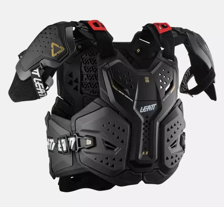 Leatt Skyddsväst 6.5 Pro Svart/Grå - MC Skyddsvästar/jackor - D334028 - 1