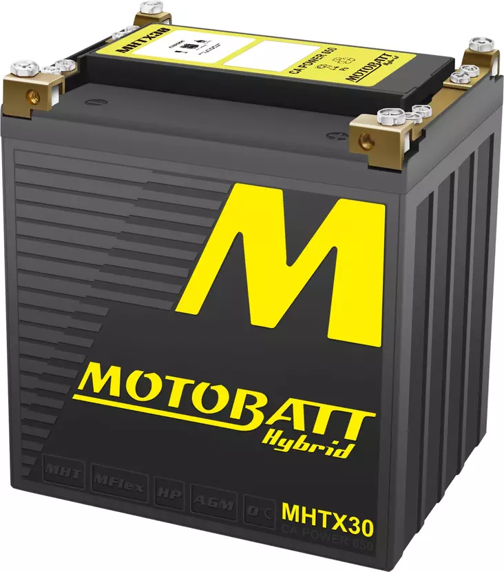 Motobatt Hybrid batteri MHTX30 - Batterier - D327058 - 1