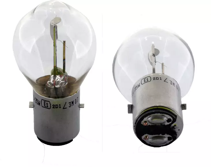 Philips glödlampa 12V 35/35W BA20d - Glödlampor - D2178 - 1