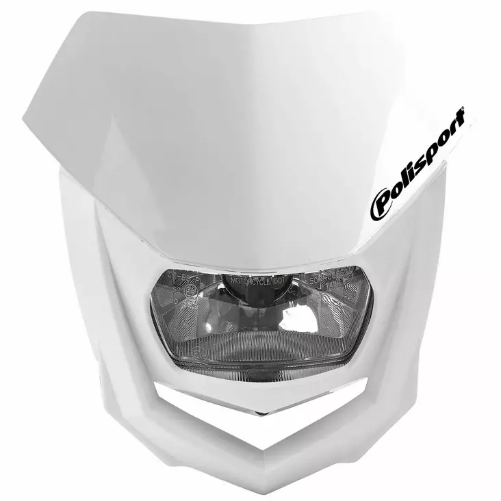 Polisport HALO Headlight White/white (8) - Framlampor - D327688 - 1