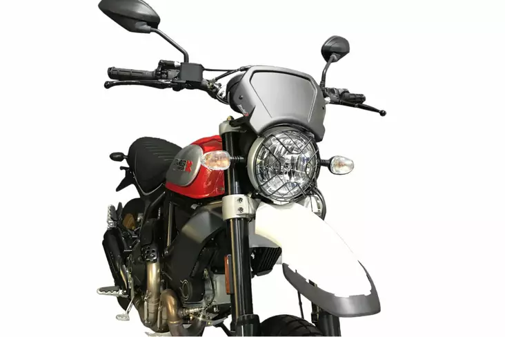 Puig Aluminium Front Plate For Ducati Sc - Kåpor & Vingar Street - D260518 - 1