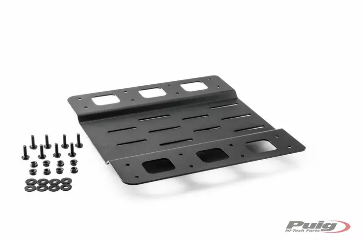 Puig Metallic Plate For Top Case 2325/31 - Monteringsatser & Pakethållare - D261188 - 1