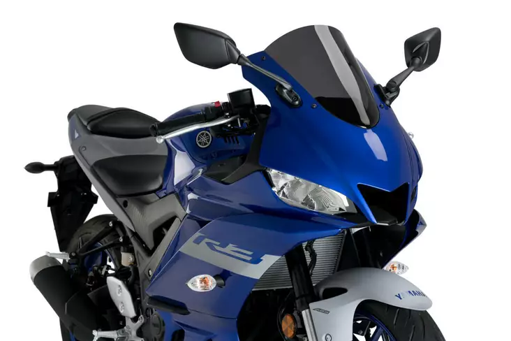 Puig R-Racer Screen Yamaha Yzf-R3 19' C/ - Vindskydd - D341428 - 1