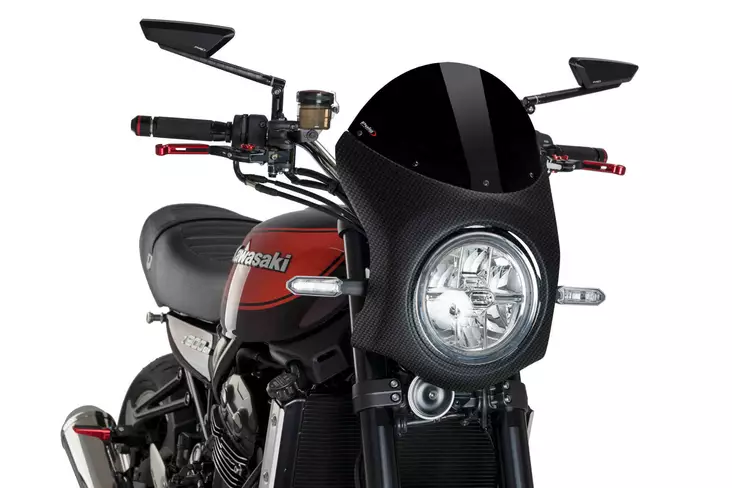 Puig Semifairing C/Carbon Look Kawasaki - Kåpor & Vingar Street - D186578 - 1