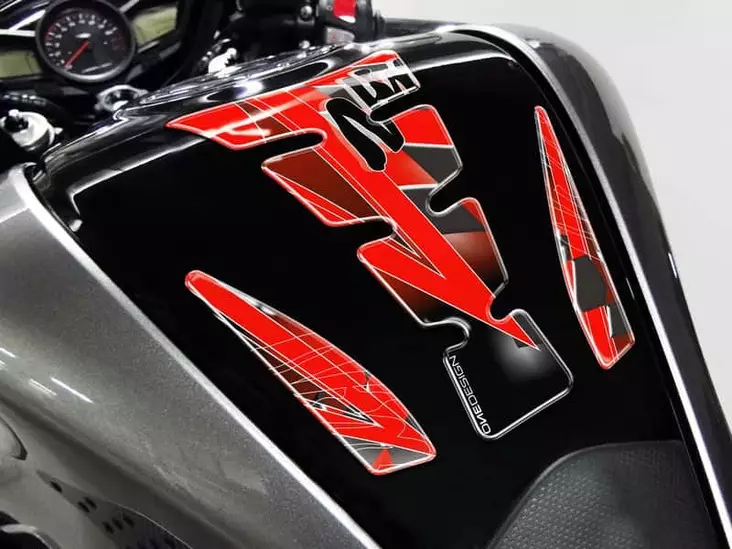 Puig Tank Pad Mod.Wings Ninja C/Red-Blac - Tankskydd - D182018 - 1