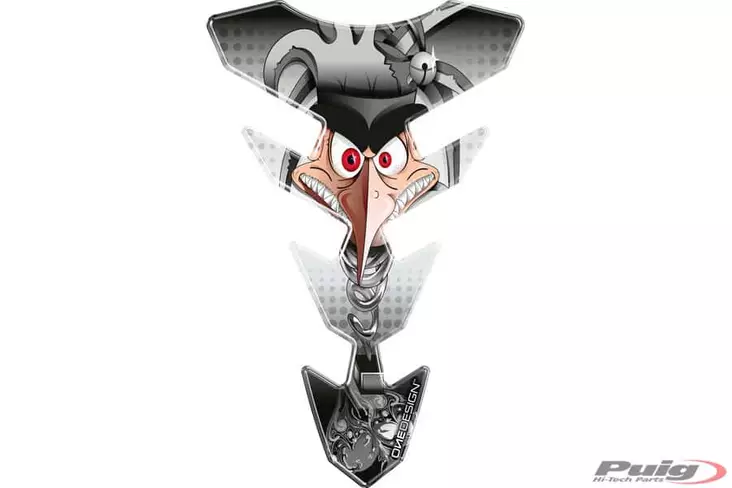 Puig Tankpad Tankskydd Joker C/Grey - Tankskydd - D183588 - 1