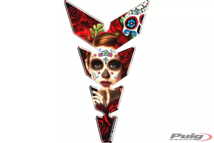 Puig Tankpad Tankskydd Mod. Moon C/Orang - Tankskydd - D185788 - 1