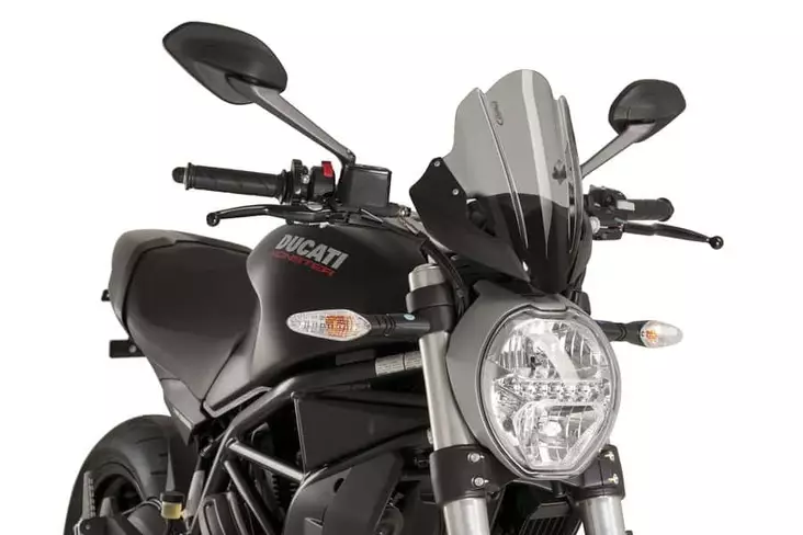 Puig Touring Screen Ducati Monster 1200R - Vindskydd - D185548 - 1