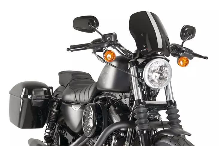 Puig Windshield New Generation Harley Sp - Vindskydd - D186088 - 1