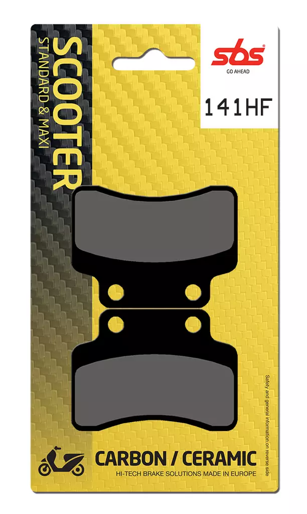 Sbs Bromsklossats Ceramic (723HF) - Bromsbelägg - D106598 - 0