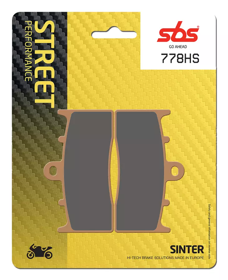 Sbs Bromsklossats Sintered - Bromsbelägg - D107038 - 0