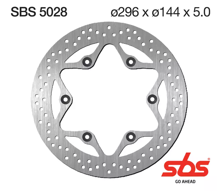 Sbs bromsskiva Standard - Bromsskivor - D131128 - 1