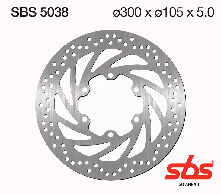 Sbs bromsskiva Standard - Bromsskivor - D131138 - 1