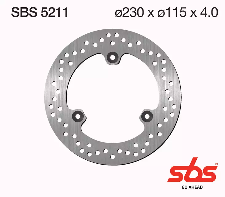 Sbs bromsskiva Standard - Bromsskivor - D131288 - 1