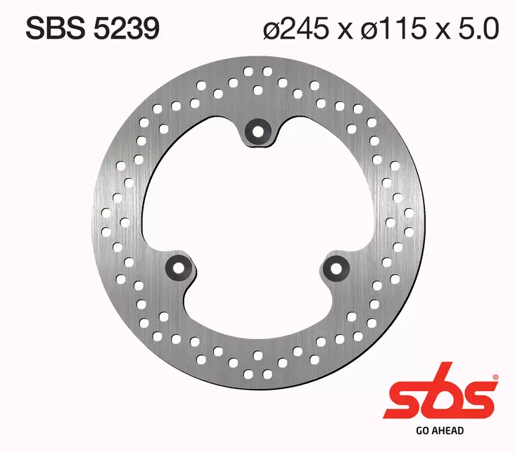 Sbs bromsskiva Standard - Bromsskivor - D131308 - 1