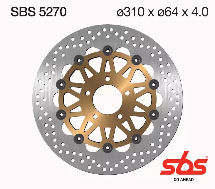 Sbs bromsskiva Standard - Bromsskivor - D131338 - 1