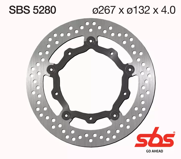 Sbs bromsskiva Standard - Bromsskivor - D131348 - 1