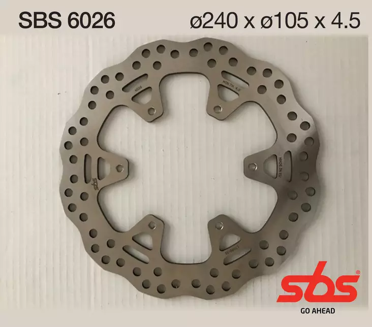Sbs bromsskiva Upgrade - Bromsskivor - D131378 - 1