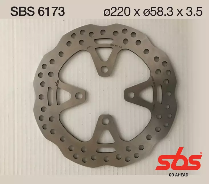 Sbs bromsskiva Upgrade - Bromsskivor - D131438 - 1