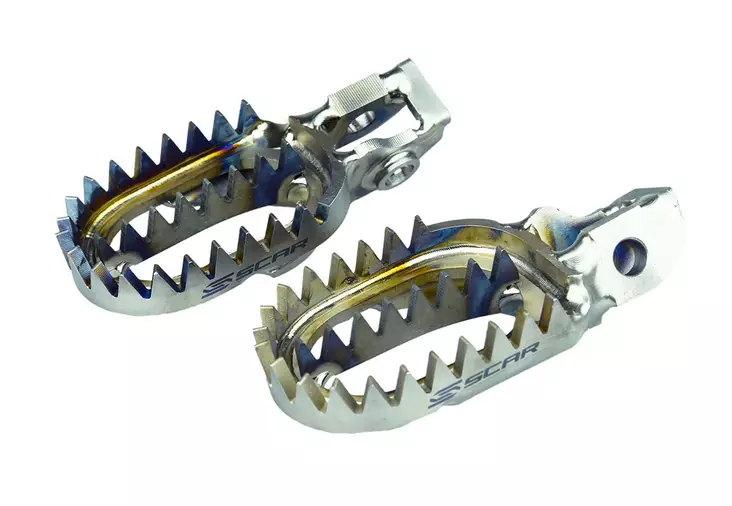 Scar Titanium Footpegs - Yamaha YZ450F 2 - Fotpinnar - D479828 - 1