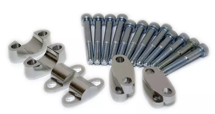 Styrhöjare kit 22mm - Styrartiklar  - D13538 - 1