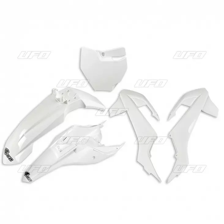 UFO Plastkit 5-delar KTM SX65 16-23 Vit - Plastkit - D179898 - 1