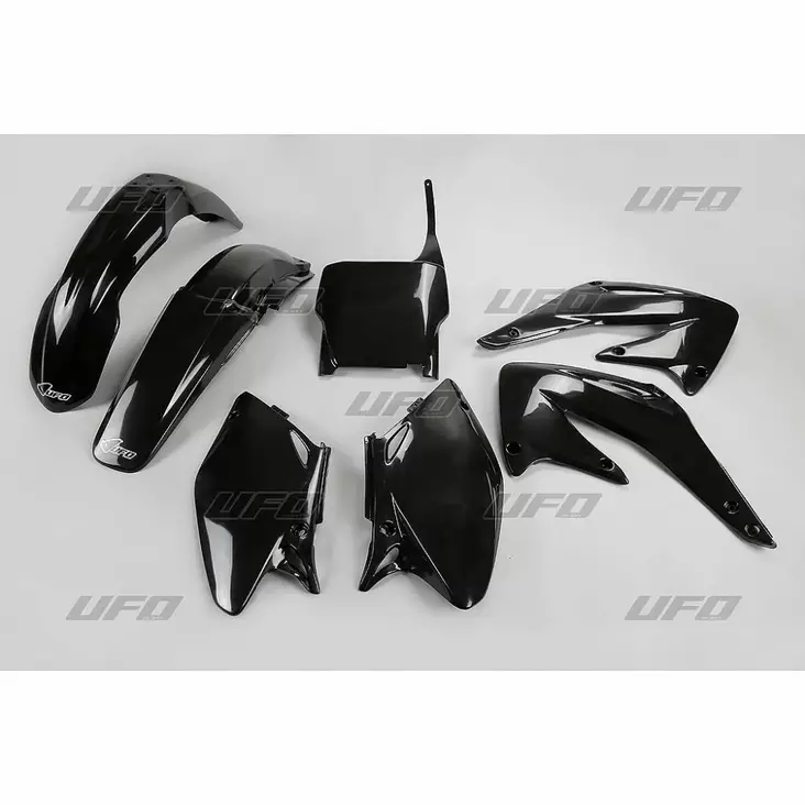 UFO Plastkit 5-delar Svart CRF450 2004 - Plastkit - D33588 - 1