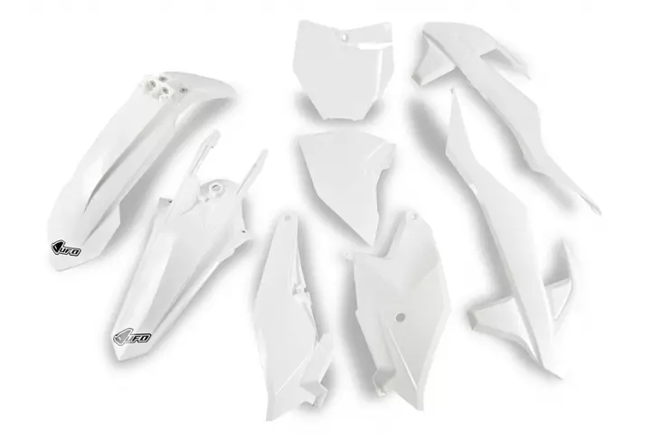 UFO Plastkit 5-delar Vit 041 GasGas MC85 - Plastkit - D369328 - 1