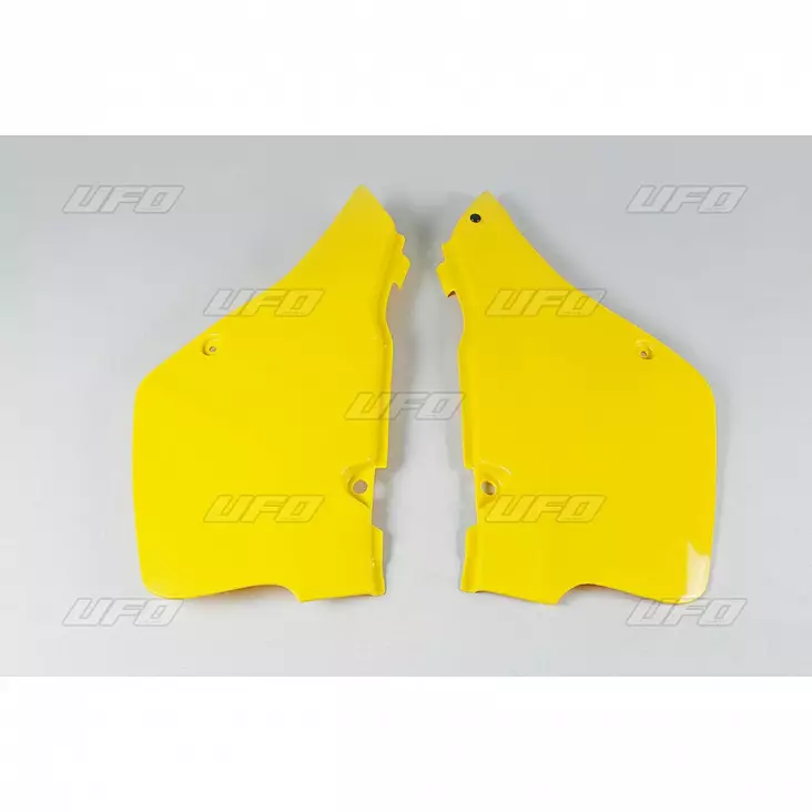 UFO Sidopanel RM125 89-92 Gul 101 - Nummerplåt - D32208 - 1
