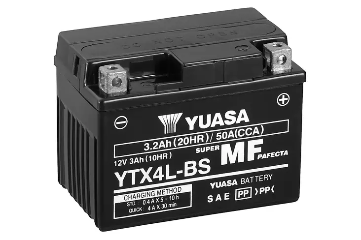 Yuasa Batteri YTX4L(WC) syrafylld (10) - Batterier - D393738 - 1