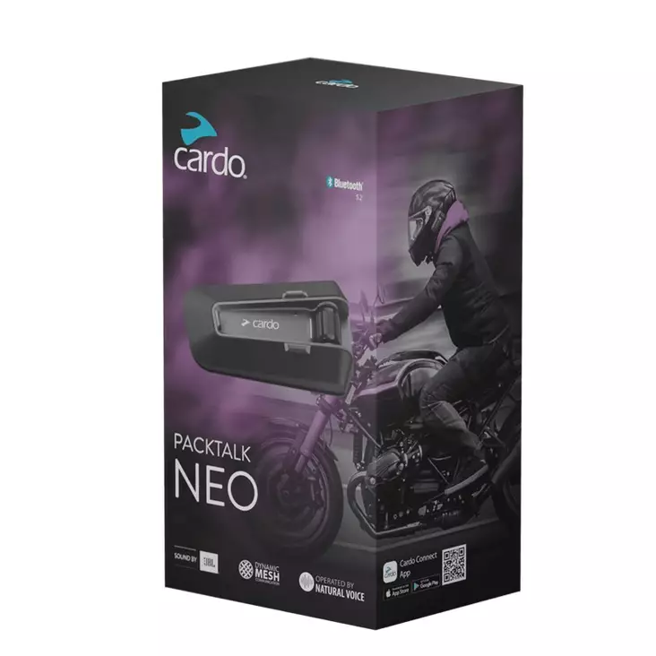 Cardo Packtalk Neo - Single - MC Hjälmar - 82948 - 1