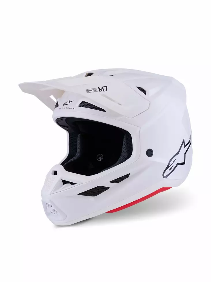 Alpinestars Hjälm S-M7 Vit - Crosshjälmar - D494048 - 1