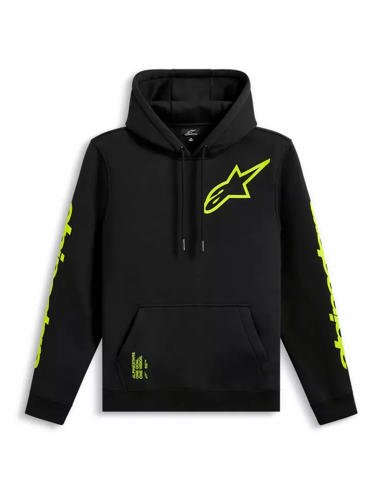 Alpinestars Hoodie Triple Svart - Hoodies & Sweatshirts - D500328 - 1