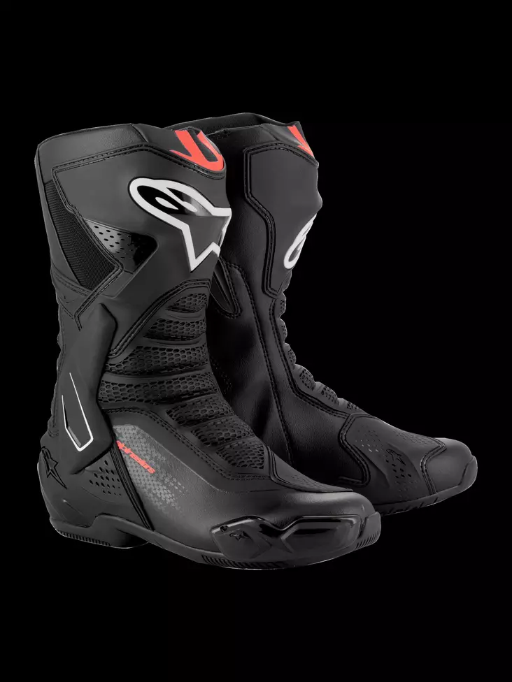 Alpinestars Stövlar SMX-6 v3 Svart/Röd F - MC Stövlar - D477398 - 1