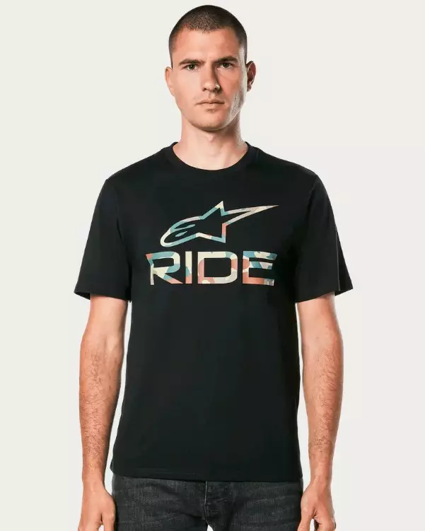 Alpinestars T-shirt Ride 4.0 Camo CSF Bl - T-shirts & Toppar - D503798 - 1