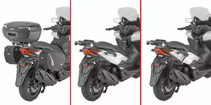 Givi Stealth Hol. Honda Forza 125/350 (2 - Monteringsatser & Pakethållare - D530718 - 1