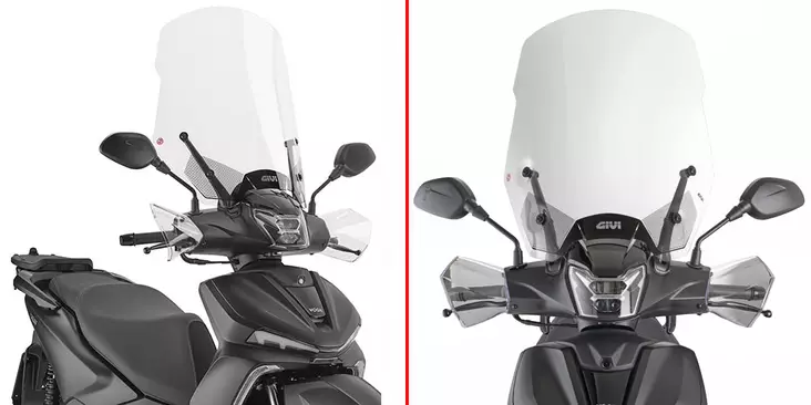 Givi Transparent Screen Voge Sr16 125-20 - Vindskydd - D530738 - 1