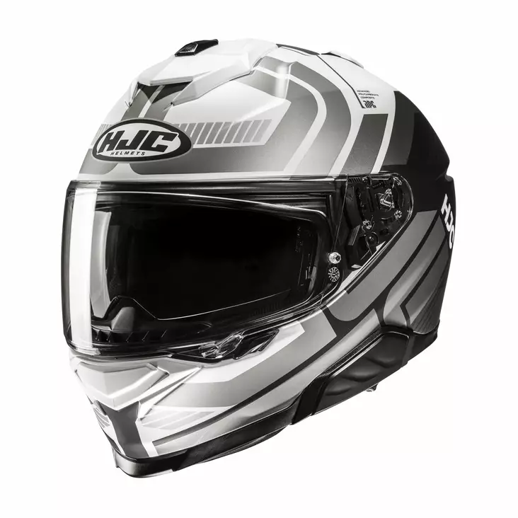 HJC Hjälm i71 Viz Vit/Grå MC5 - Integralhjälm - D490028 - 1