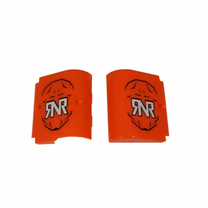 RipNRoll Front Cover Set XL Orange - Linser & Reservdelar Crossglasögon - D541988 - 1